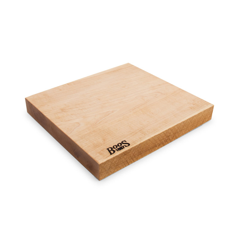 Planche à découper réversible rustique, H 1,75 po x l 12 po x P 13 po, Érable