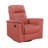 Luxury Leather Upholstered Swivel Glider Recliner, Comfortable And Stylish Living Room Furniture With Plush Padding-991947794