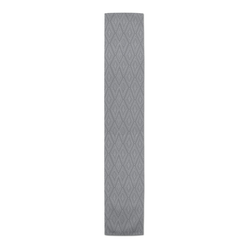 Chemin de table Collynn, 72 po x 16 po, gris