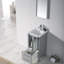 Meuble-lavabo simple 16 po avec lavabo-49240107