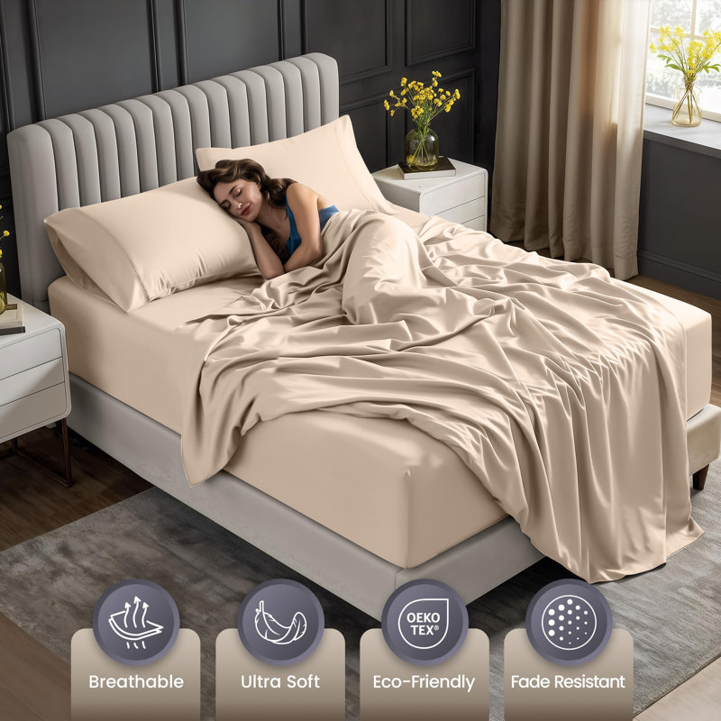 Ensemble de draps pour lit très grand Utopia Bedding, Lit simple, Marine