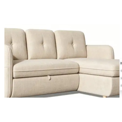 3 Seater Sofa Bed with Storage