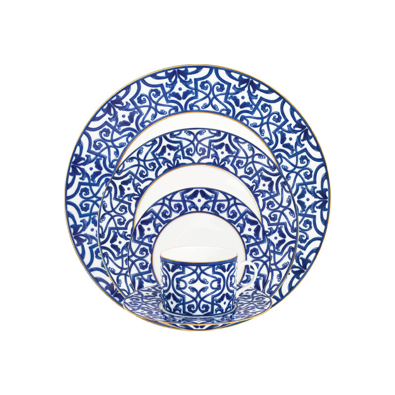 Blue Legacy 5-Piece Place Setting