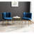 Crain 23.6" Wide Side Chair with Tufted Back-70769897