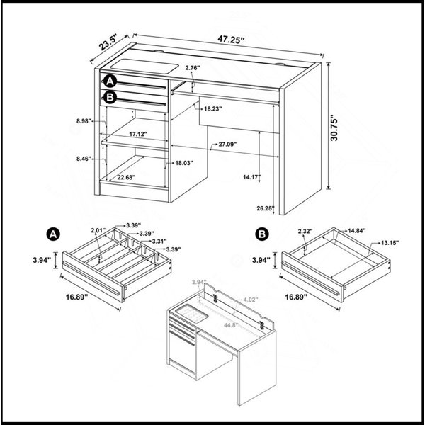 Dimensions du produit
