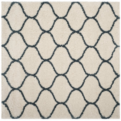 Tate Hudson Shag Performance Geometric Rug