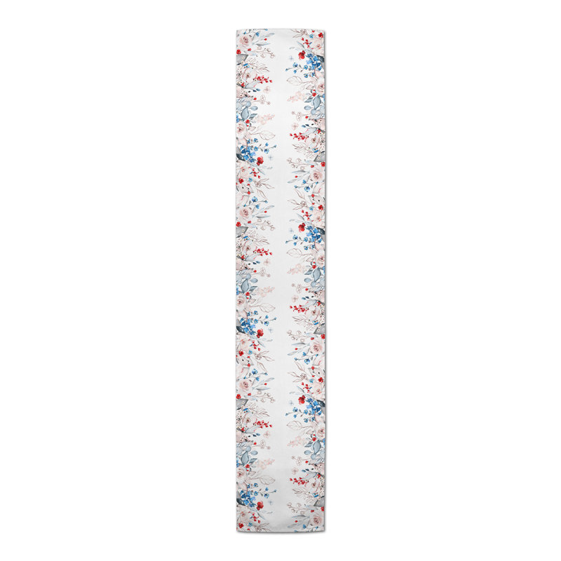 Chemin de table Americana Wildflowers, 90 po x 16 po