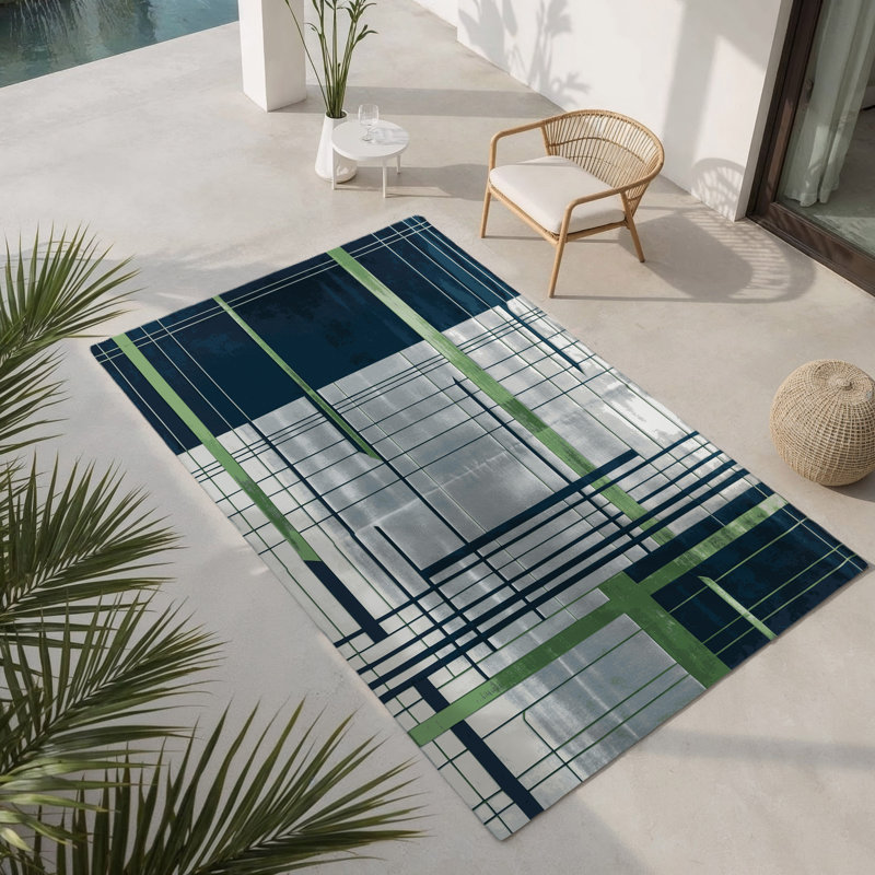 Tapis intérieur et extérieur Interstellar Path, Rectangle 5 pi x 7 pi