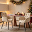 Luxury Modern Velvet Tufted Armchair with 11.5cm Thick Cushion for Dining Room, Restaurant, Reception Room, Hotel-435966720