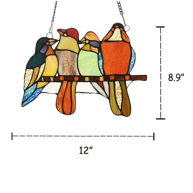 Birds Window Panel