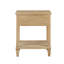 Armoire de chevet traditionnelle - Design de table naturel et spacieux