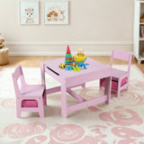 Kids Square Play/Activity Table and Chair Set