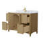 Meuble-lavabo simple avec plateau en marbre Palmilla-114678791-114678792-124969691