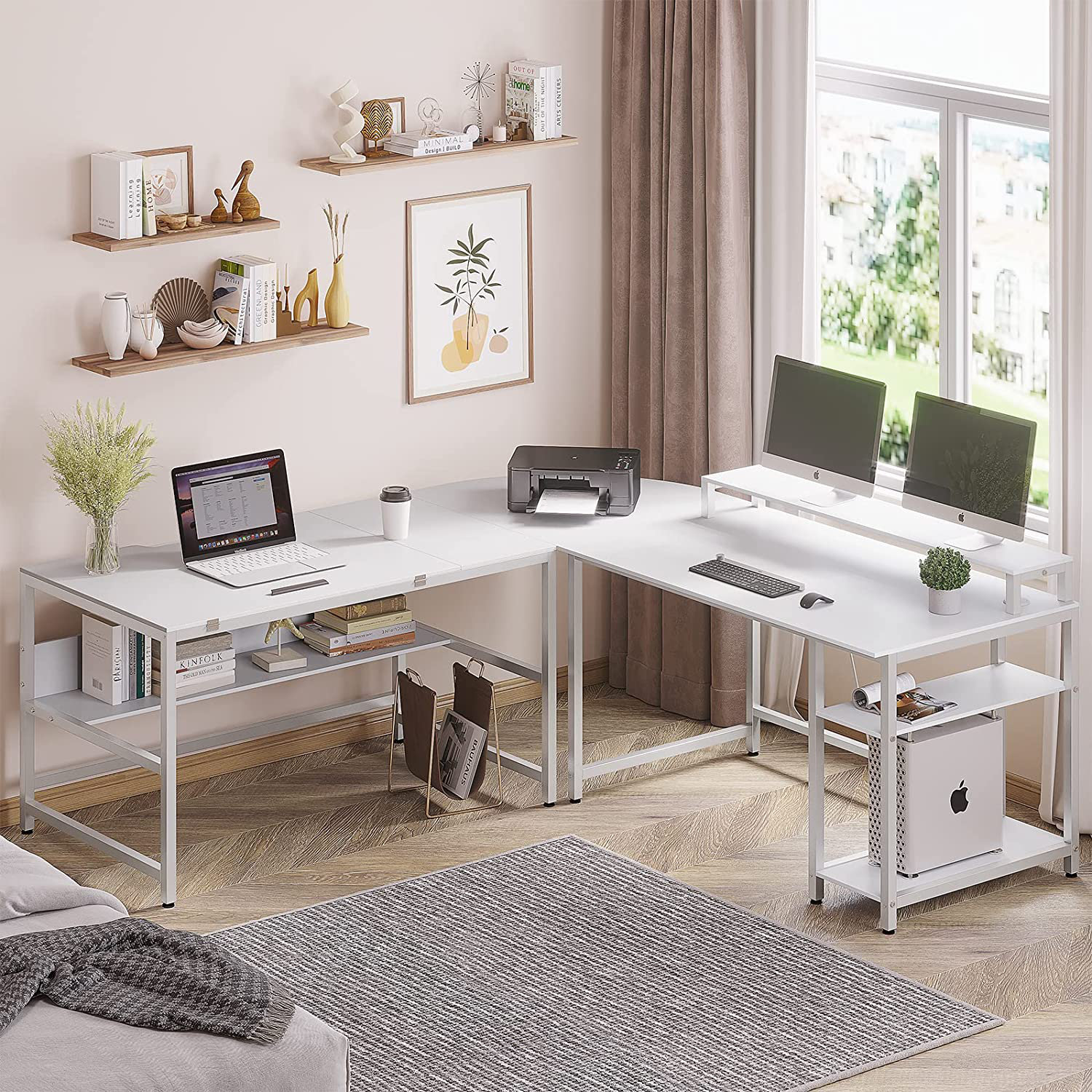 Dumbo Desk, Modular Desk and Shelf Unit