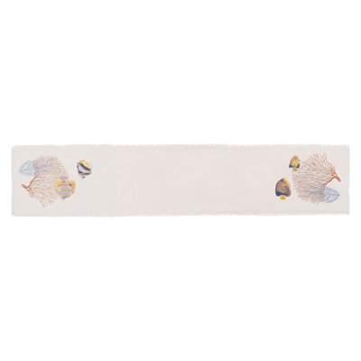 Reef Coral Table Runner