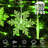 11.5FT 96LED Snowflake String Lights-1865810530