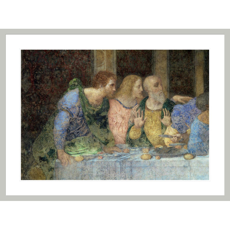 La Cène par Leonardo Da Vinci, H 31,03 po x l 41,5 po