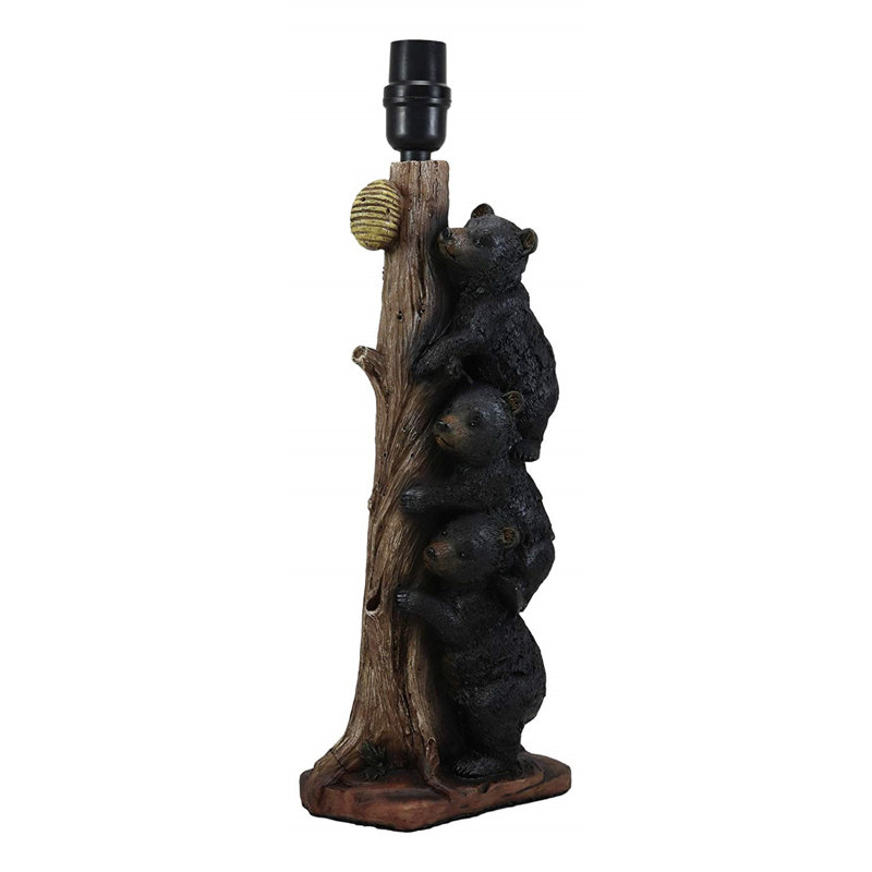 Lampe de table 21,75" rustique de cabine sauvage décoration Geralyn