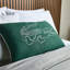Coussin décoratif Lacoco Croc, coussin décoratif 100% coton sergé brossé, coussin décoratif décontracté moderne avec motif de crocodile emblématique, certifié OEKO-TEX, rouge, 16 po x 24 po-113372248-125022010
