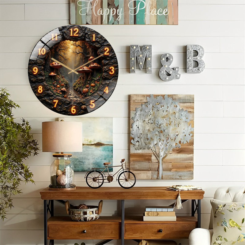 Horloge murale 12 po