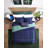 Lacoste Court Lines Comforter Set, Navy-98471389