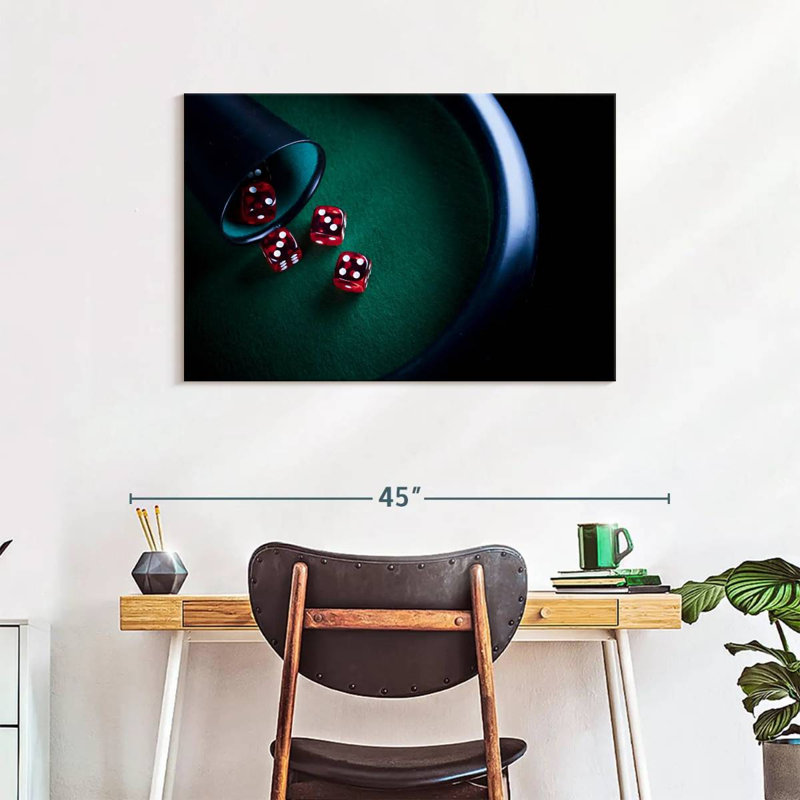Senne Poker Dice, 24" H x 36" W