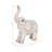 Waxler Resin and Polyresin Elephant Figurine - Elegant Decorative Accent Sculpture in Casual Contemporary Style-1098426758-1098426754