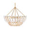 Azalea 12 - Light Steel Chandelier