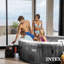 Spa gonflable Intex Purespa Plus + cartouches filtrantes Intex Type SI (paquet de 6)