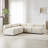 V Shaped Modular Free Combination Sectional Sofa Couch