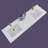 72" Double Bathroom Vanity Top with Solid Surface Sink Basin Drop In White Countertop