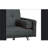 Contemporary Futon Sofa,dark Gray
