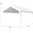 10X20ft Carport Replacement Canopy Cover - Waterproof & . Fabric. 72 Elastic Straps. Reinforced Edge. Effortless Install Compact Storage. White. Versatile For Home Outdoor Vehicle Shelter Tarp-124985316
