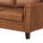 Sampson  83.9 " Genuine Leather Square Arm 3-Seat Sofa-614333844