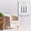 Art mural épique Graffiti «French Laundry Chiffons» par lettres et lignes, 26 po x 34 po-1040743284