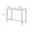 Bellea Vita 47" Rectangular Counter Height Dining Table-125340674-125340672
