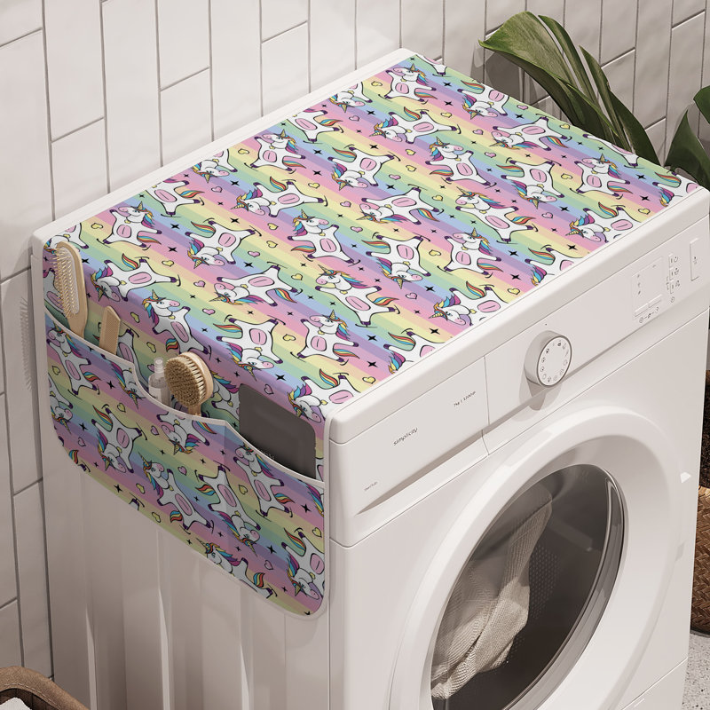 Machine à laver East Urban Home Rainbow