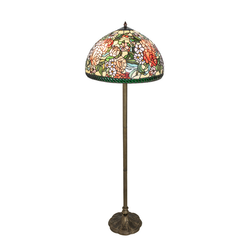 Lampe sur pied 61 "High Romance Rose
