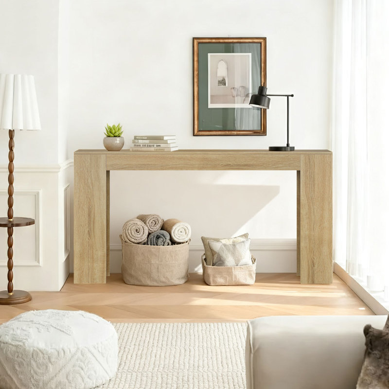 Console extra-longue Classic Classic Farmhouse, Naturel