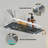Glass Floating Shelf with Towel Bar