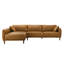Canapé modulaire en cuir moderne Mid Century Pluie-106255949