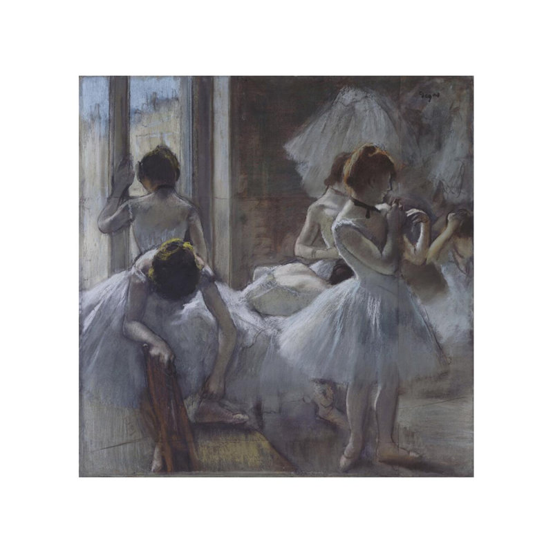 «Dancers» par Edgar Degas - Estampe numérique, H 22 po x l 28 po