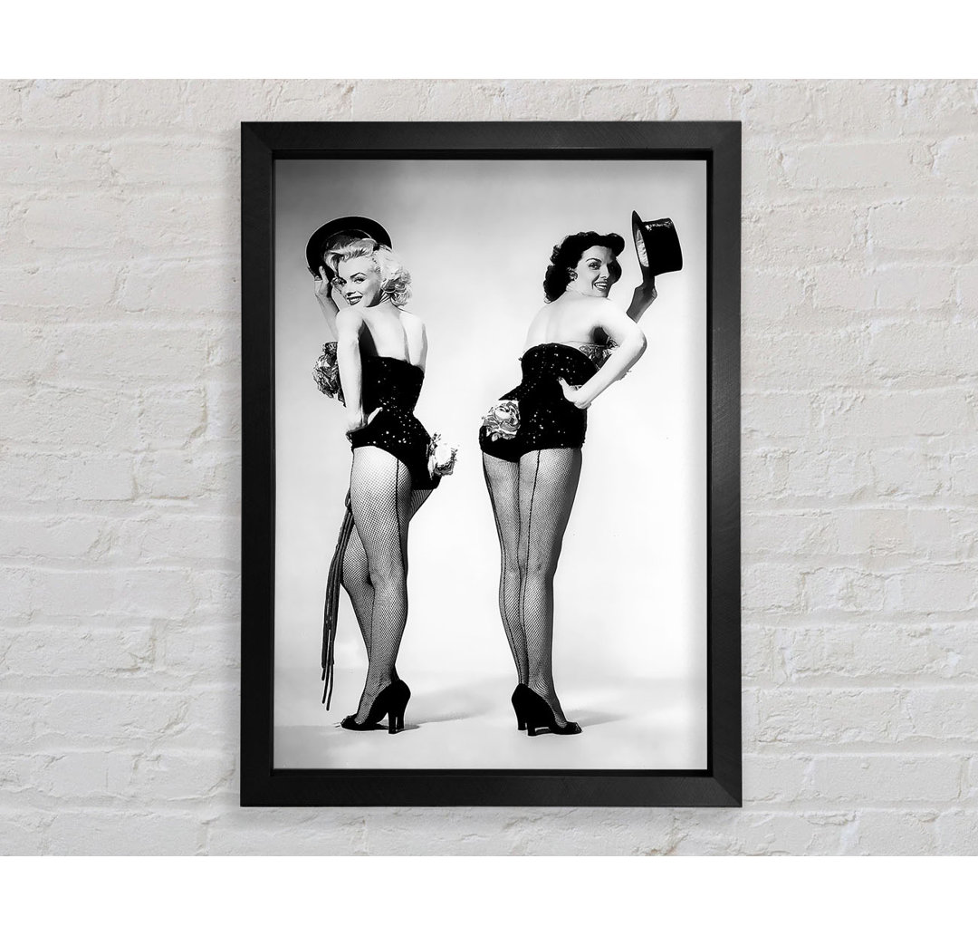 Marilyn Monroe Gentlemen Prefer Blonds - Einzelner Bilderrahmen Kunstdrucke