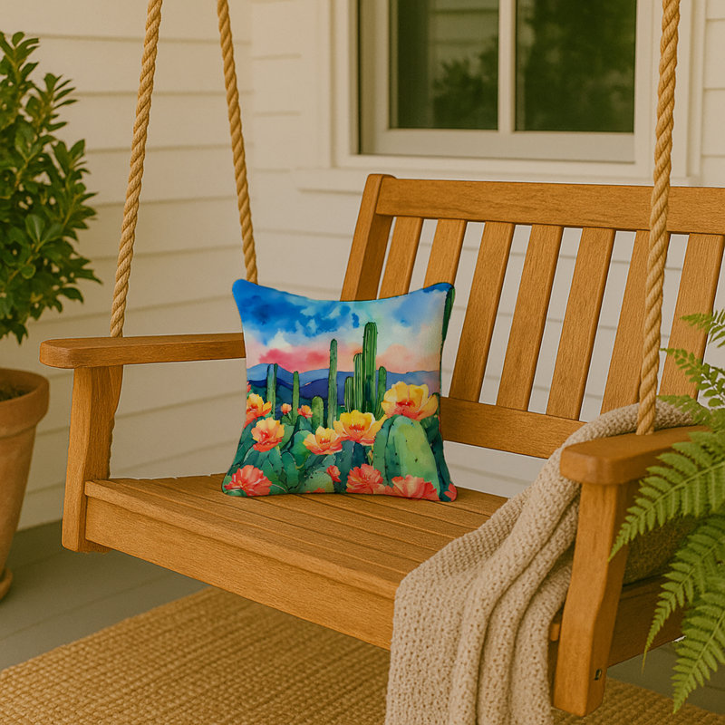 Coussin Arizona Saguaro, Carré 14 po