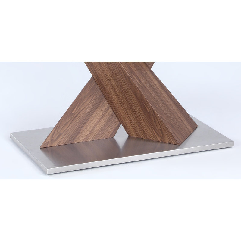 Belon Modern Extendable Laminated Wood Dining Table
