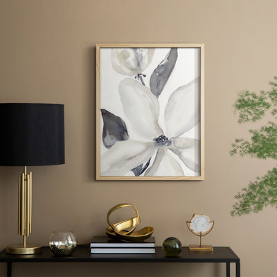 Daybreak Bloom II Framed Print - Solid Wood