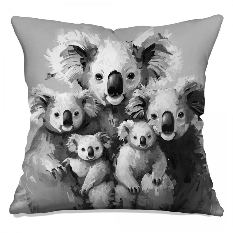 Coussins Koala, 20 x 20 pouces