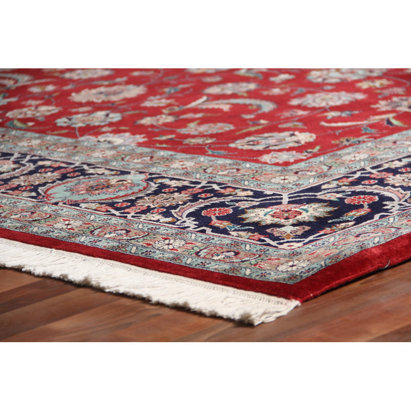 Fine Kashan One-of-a-Kind 9'3" X 12' Area Rug