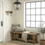 Solid Wood Storage Bench