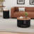 ACACIA SOLID WOOD COFFEE TABLE,NATURAL
